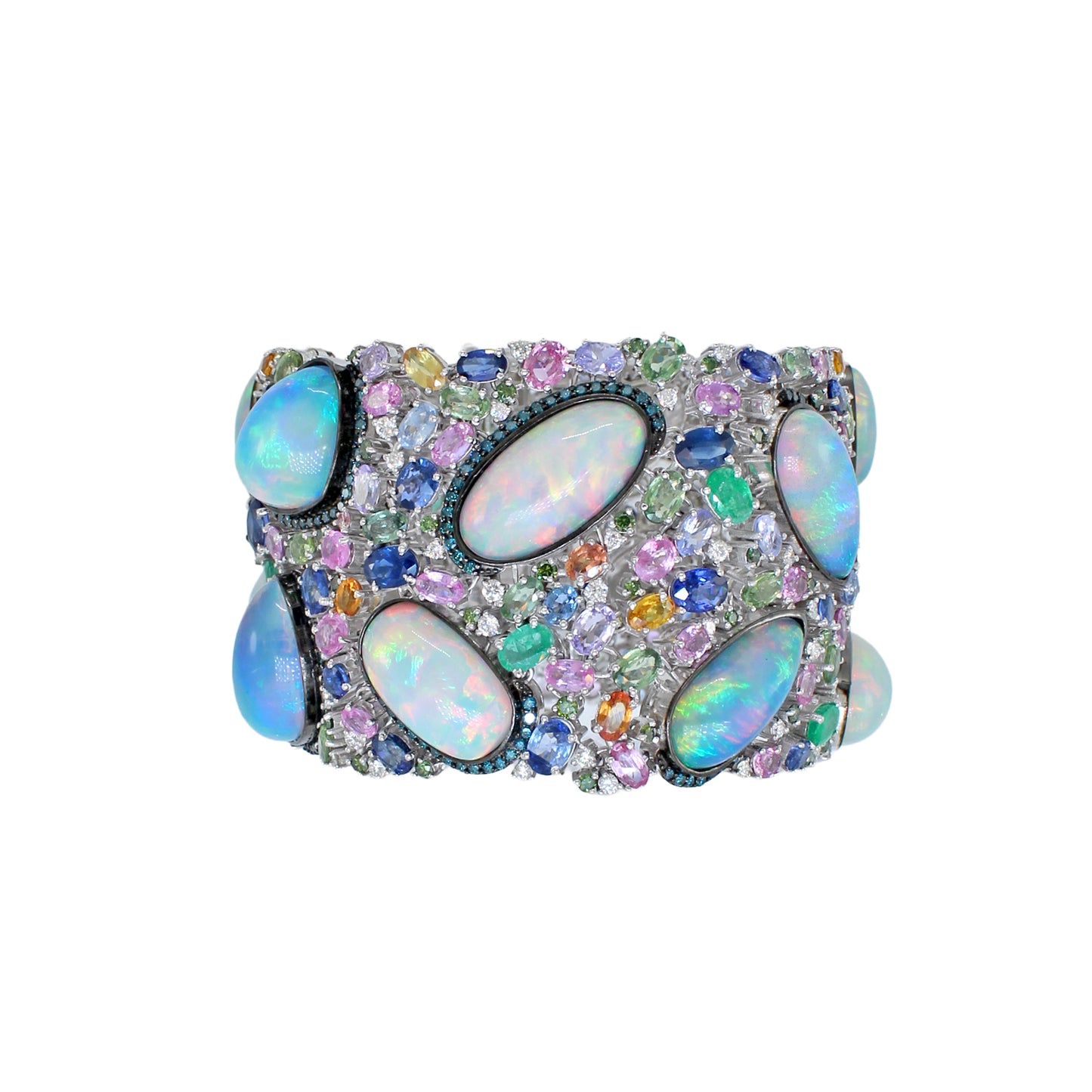 18K Gold Opal Bracelet