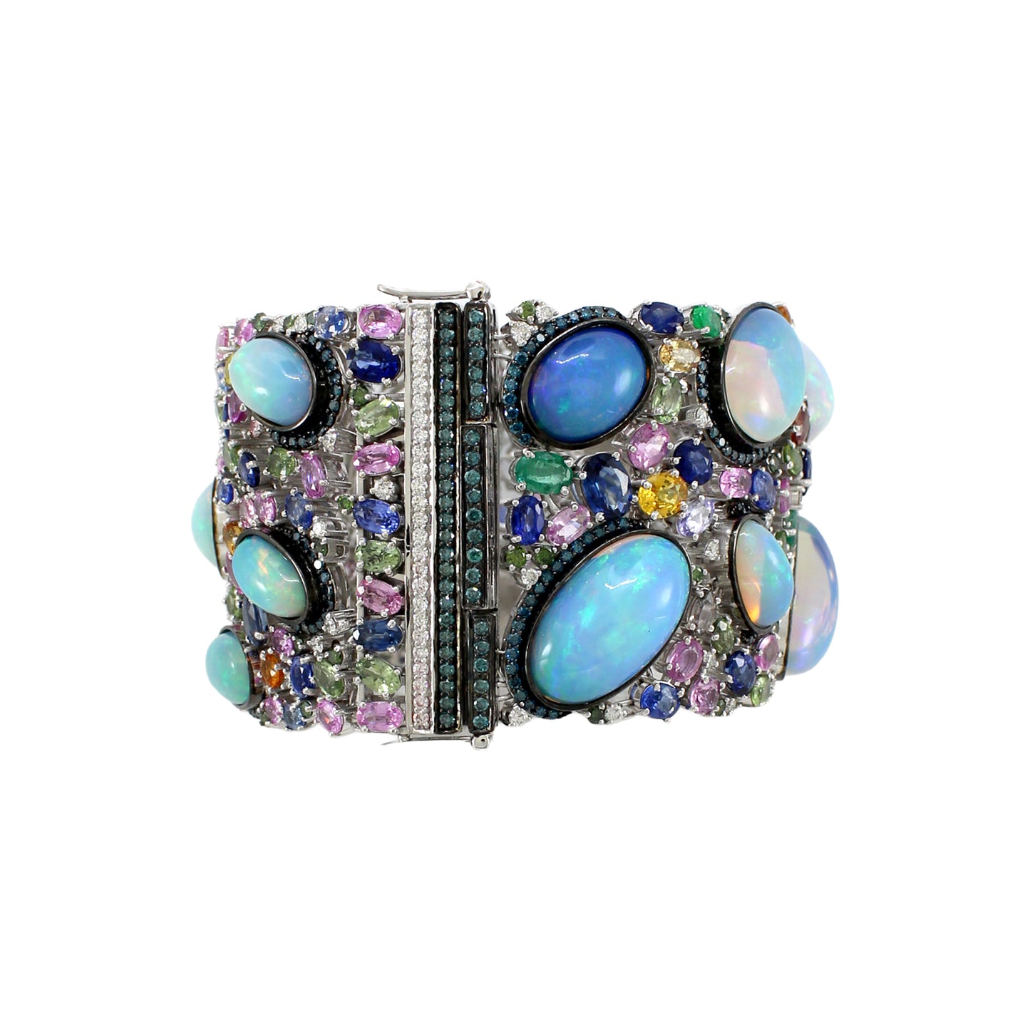 18K Gold Opal Bracelet
