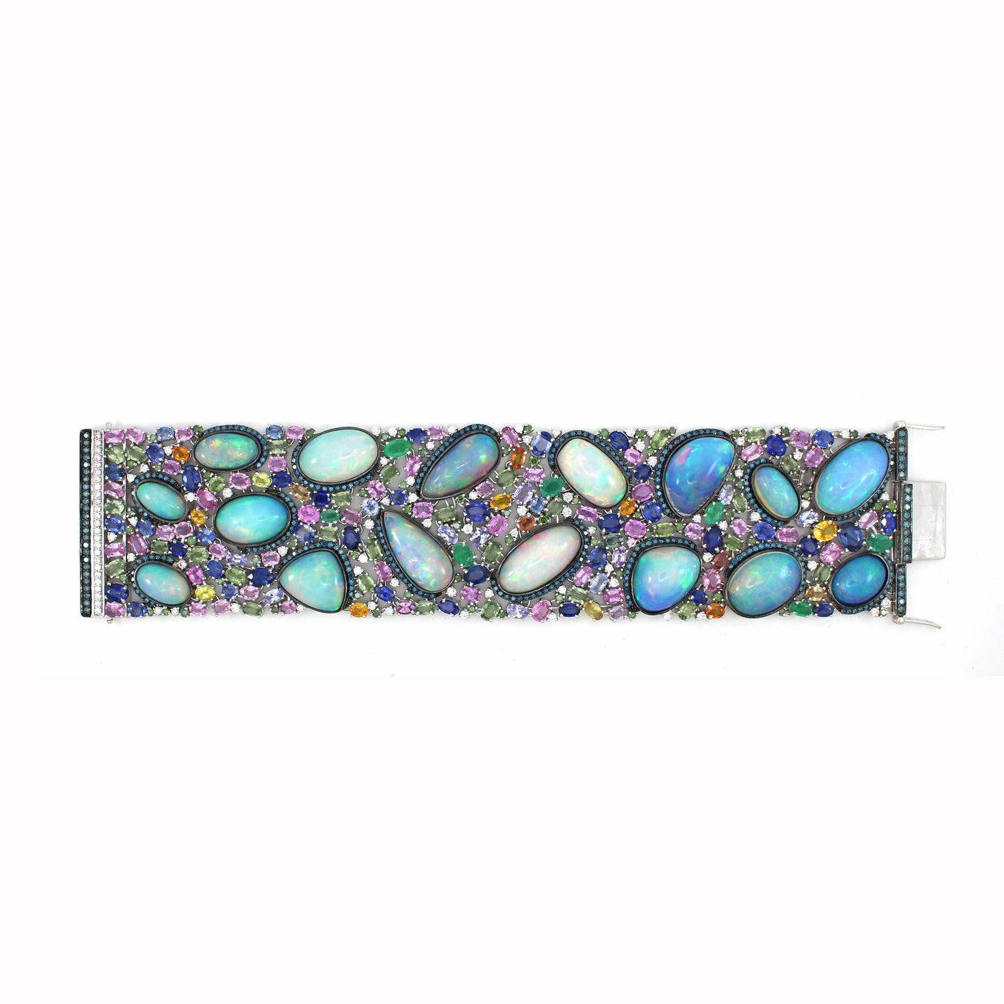 18K Gold Opal Bracelet